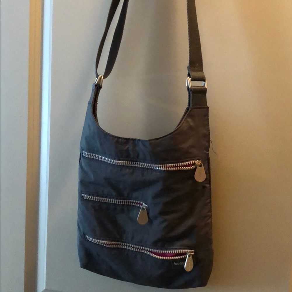 Gray Cross body bag